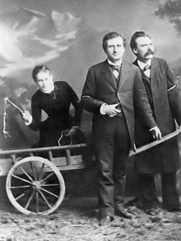 Nietzsche PaulRée y Lou von Salomé